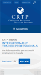 Mobile Screenshot of crtp.bowvalleycollege.ca