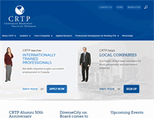 Tablet Screenshot of crtp.bowvalleycollege.ca